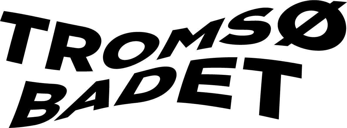 logo tromsøbadet sort